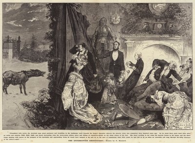Het Onderbroken Spookverhaal door Frederick Barnard